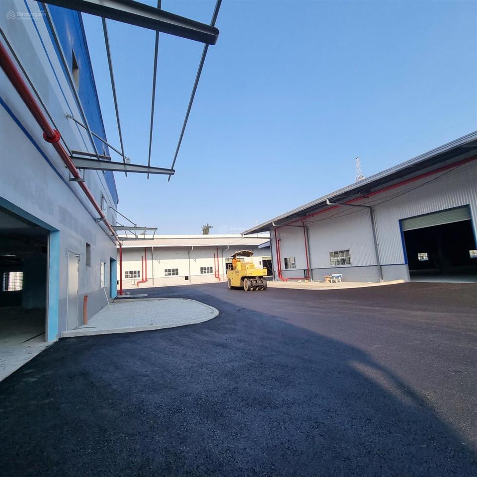 Cho thuê kho xưởng trong kcn vĩnh lộc 2, kv 12.000m2, nx 7.650m2, pccc tự động giá thuê 91ng/m2