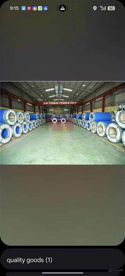 Cho thuê kho xưởng đường bình chánh khuôn viên riêng biệt 1.200m2 giá 81 triệu/tháng
