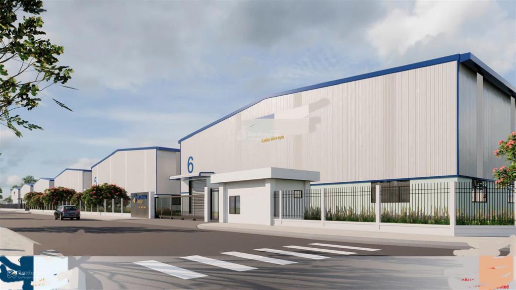 Cho thuê nhà xưởng 5.000m² trong kcn tân đô pccc tự động, bình điện 1.000kva