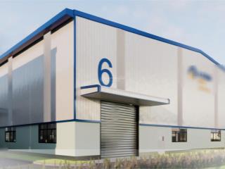 Cho thuê nhà xưởng 5.000m² trong kcn tân đô pccc tự động, bình điện 1.000kva