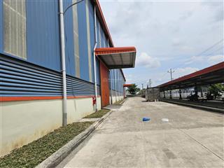 Cho thuê kho xưởng mặt tiền quốc lộ 1a, thủ thừa, long an kv 7.000m2, nx 3.200m² giá thuê 70k/m2