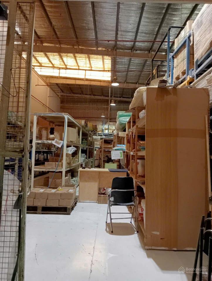 Cho thuê kho xưởng kcn phú an thạnh  xưởng 4.200m², khuôn viên 7.590m², giá chỉ 91.350 đ/tháng/m²