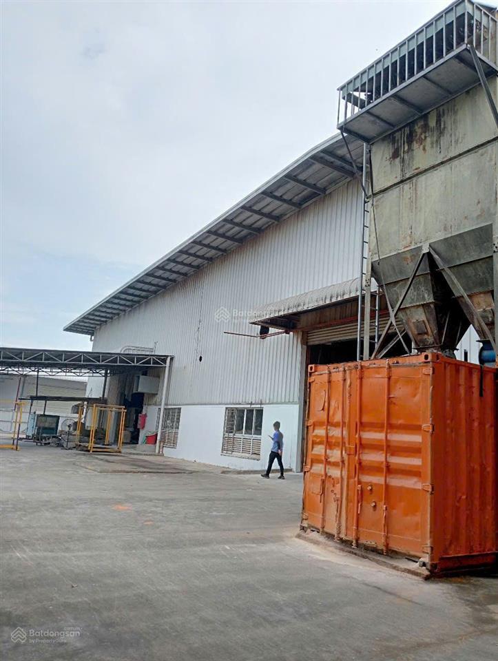 Cho thuê kho xưởng kcn phú an thạnh  xưởng 4.200m², khuôn viên 7.590m², giá chỉ 91.350 đ/tháng/m²
