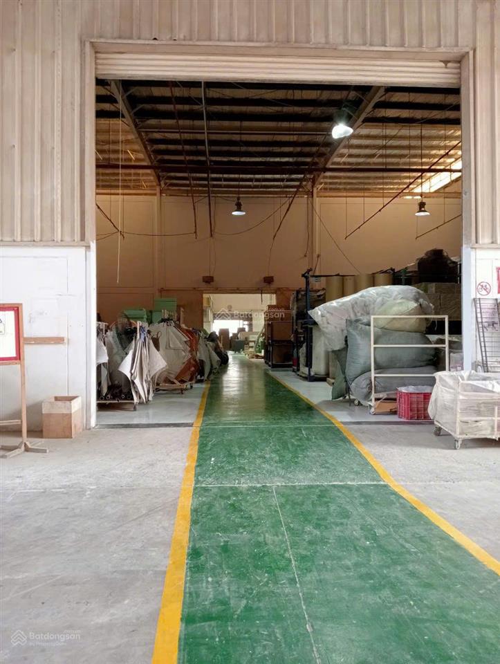 Cho thuê kho xưởng kcn phú an thạnh  xưởng 4.200m², khuôn viên 7.590m², giá chỉ 91.350 đ/tháng/m²