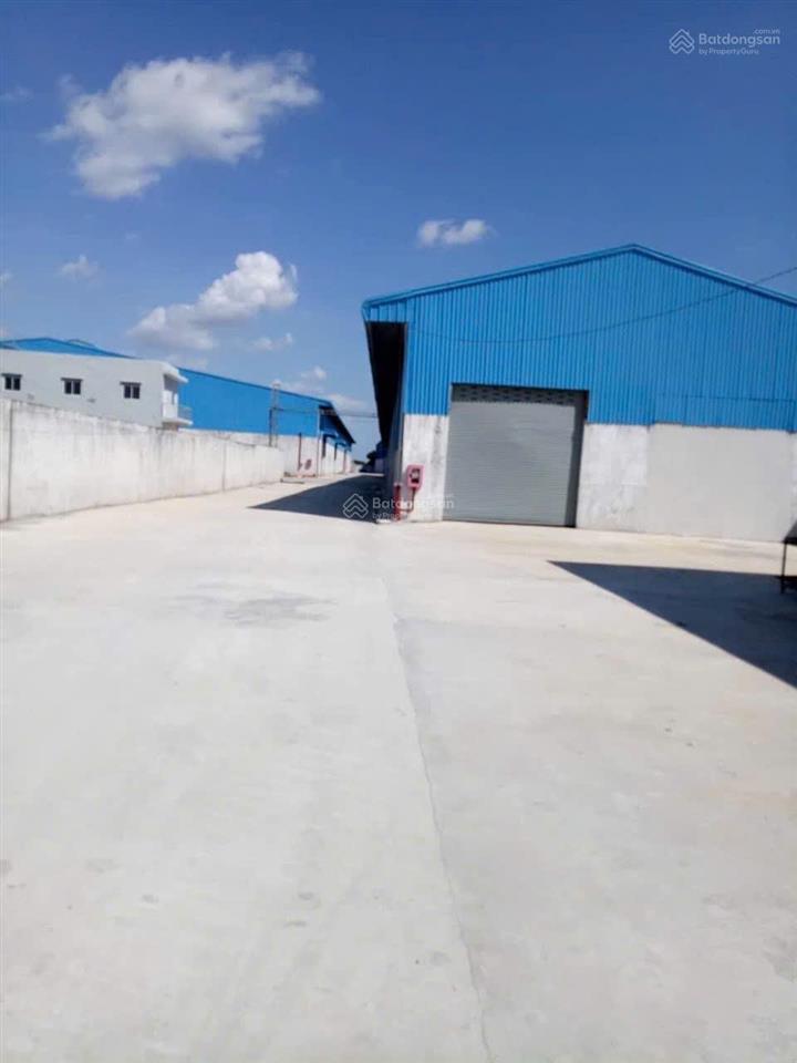 Cho thuê kho xưởng bến lức long an, kv 10.000m2, nx 1700m2, pccc vách tường, bình 800kva, giá 95tr