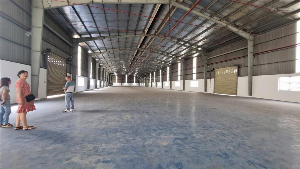 Cho thuê nhà xưởng kcn hải sơn kviên 10.000m2, xưởng 2.000m2, giá chỉ 2.8 usd/m2, pccc tự động