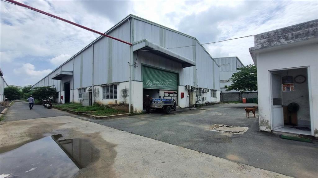 Cho thuê nhà xưởng kcn hải sơn kviên 10.000m2, xưởng 2.000m2, giá chỉ 2.8 usd/m2, pccc tự động