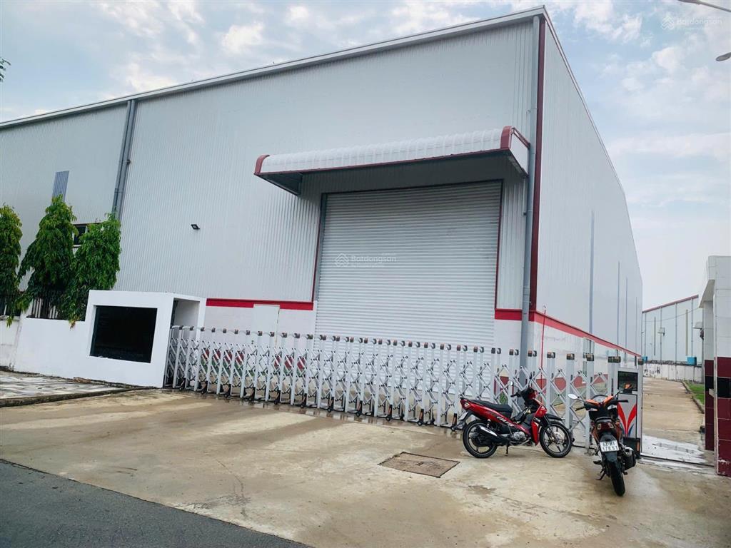 Chính chủ cho thuê xưởng 9.400m² kcn phúc long, bến lức, long an  3.5 usd/m² ~ 90ng/m²