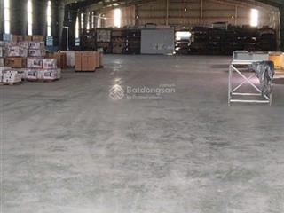 Cho thuê kho xưởng cụm công nghiệp cần giuộc, long an kho 5.000m2, pccc tự động, công 24/24
