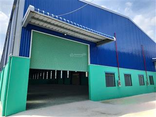 Cho thuê kho xưởng phước lý long an, kv 5.000m2, nx 2.000m2, bình 320kva, pccc đầy đủ, 60k/m2