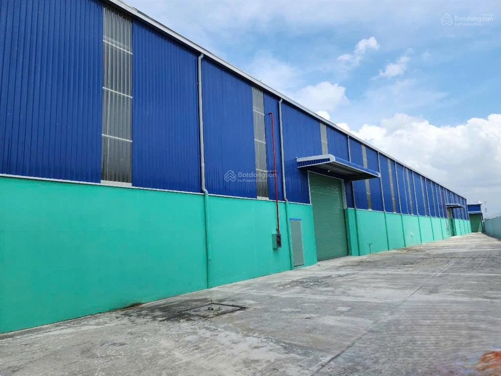 Cho thuê kho xưởng phước lý long an, kv 5.000m2, nx 2.000m2, bình 320kva, pccc đầy đủ, 60k/m2