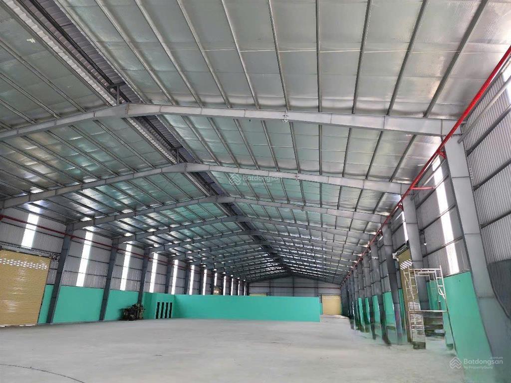 Cho thuê kho xưởng phước lý long an, kv 5.000m2, nx 2.000m2, bình 320kva, pccc đầy đủ, 60k/m2