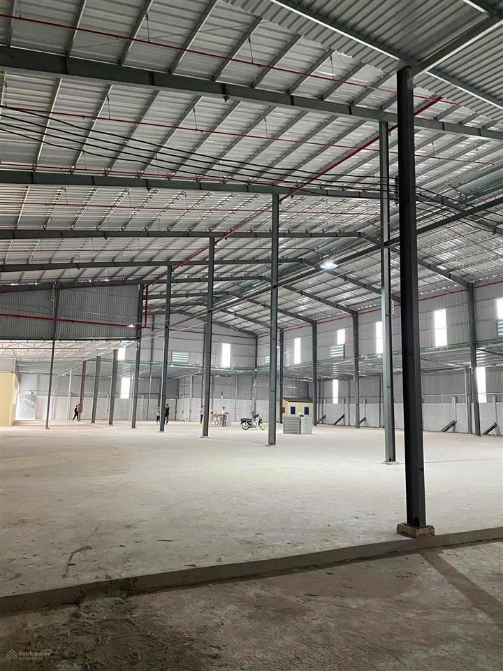 Cho thuê kho xưởng cần đước long an, kv 4.000m2, nx 2.000m2, pccc tự động, bình 560kva, 100tr/th