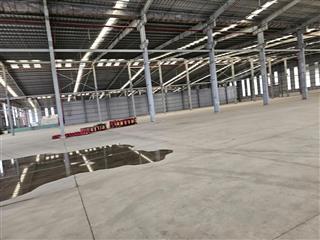 Cho thuê kho xưởng trong kcn thuận đạo kv 8.000m2, nx 3.600m2, pccc tự động, trạm 650kva, 3.5$/m2