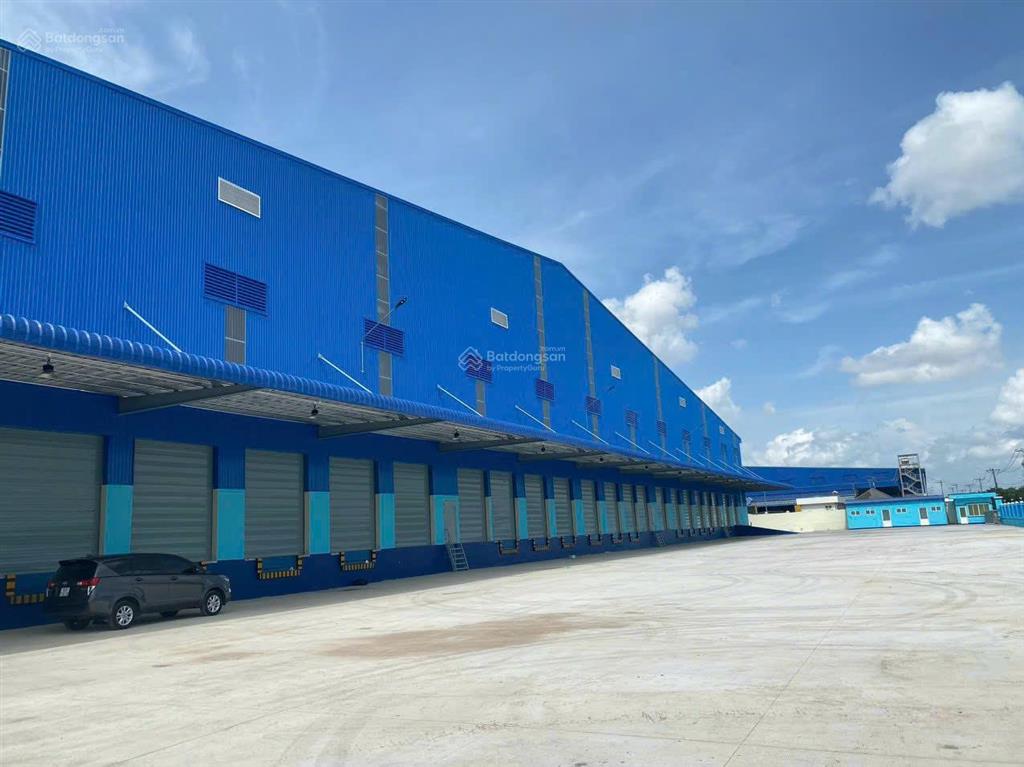 Cho thuê kho xưởng trong kcn thuận đạo kv 5ha, nx 2,4 ha, pccc tự động, trạm 1.000kva, 3,55$/m2