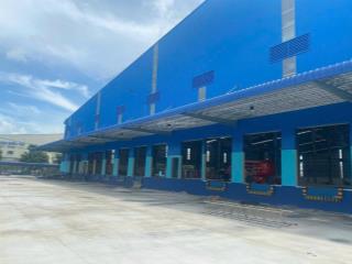Cho thuê kho xưởng trong kcn thuận đạo kv 5ha, nx 2,4 ha, pccc tự động, trạm 1.000kva, 3,55$/m2