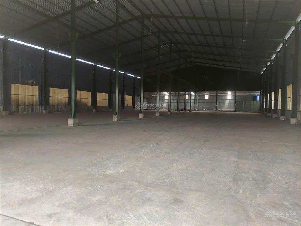 Cho thuê kho xưởng bến lức, kv 10.000m2, nx 2.000m2 linh hoạt, đầy đủ pháp lý, chỉ 65k/m2