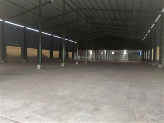 Cho thuê kho xưởng bến lức, kv 10.000m2, nx 2.000m2 linh hoạt, đầy đủ pháp lý, chỉ 65k/m2