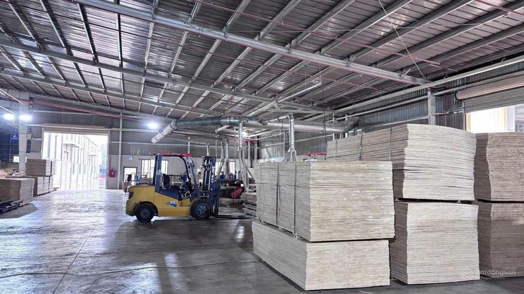 Cho thuê kho xưởng kcn tân đô kv 20.000m2, nx 5.400m2, pccc tự động bình điện lớn, giá 91ng/m2