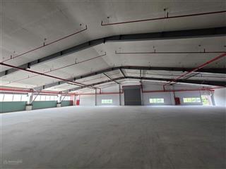 Cho thuê nhà xưởng kcn tân kim cần giuộc 10.000m² xưởng 5.800m² điện 1.000kva