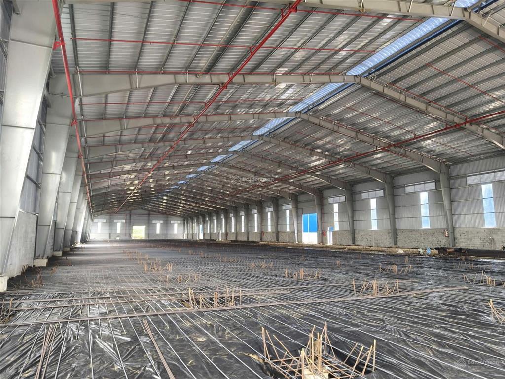 Cho thuê kho quốc lộ 50 cần giuộc kv 20.000m2 nx 5.000m² pccc tự động 70k/m²/th