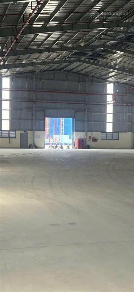 Cho thuê xưởng 12.000m² mặt tiền cụm công nghiệp hải sơn đức hòa đông 1.500kva, pccc tự động