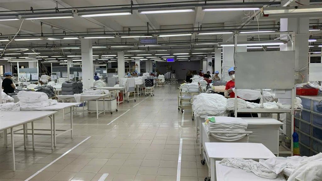 Cho thuê nhà xưởng bình trị đông bình tân 10.000m², xưởng 3 tầng 7.500m², 120.000đ/m²