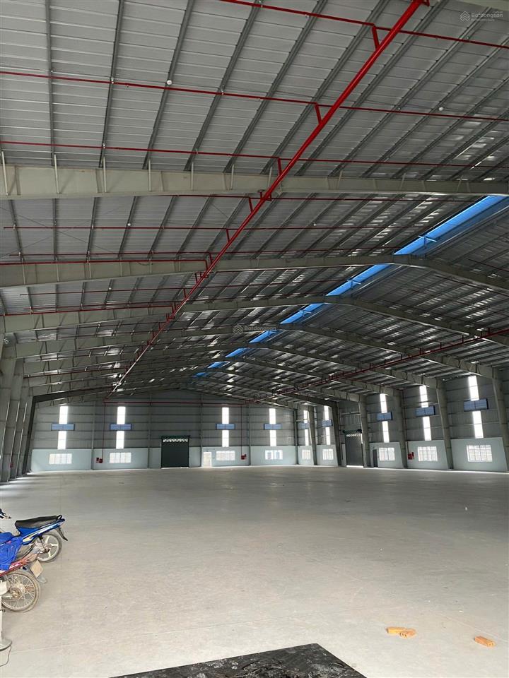 Cho thuê nhà xưởng kcn nam thuận đức hòa 5.300m², xưởng 3.400m², 560kva