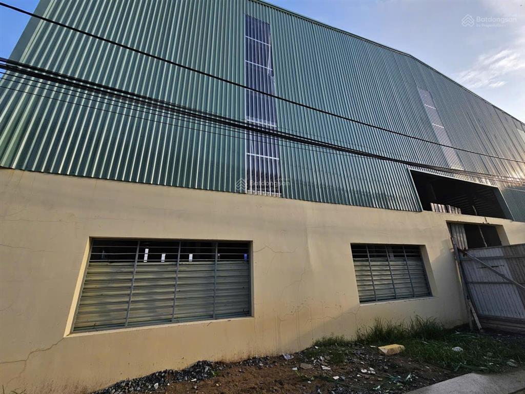 Cho thuê nhà xưởng kv 5.800m2, nx 3.550m2 kcn nam thuận, đức hòa, tây ninh, pccc tự động, 3.3$/m2