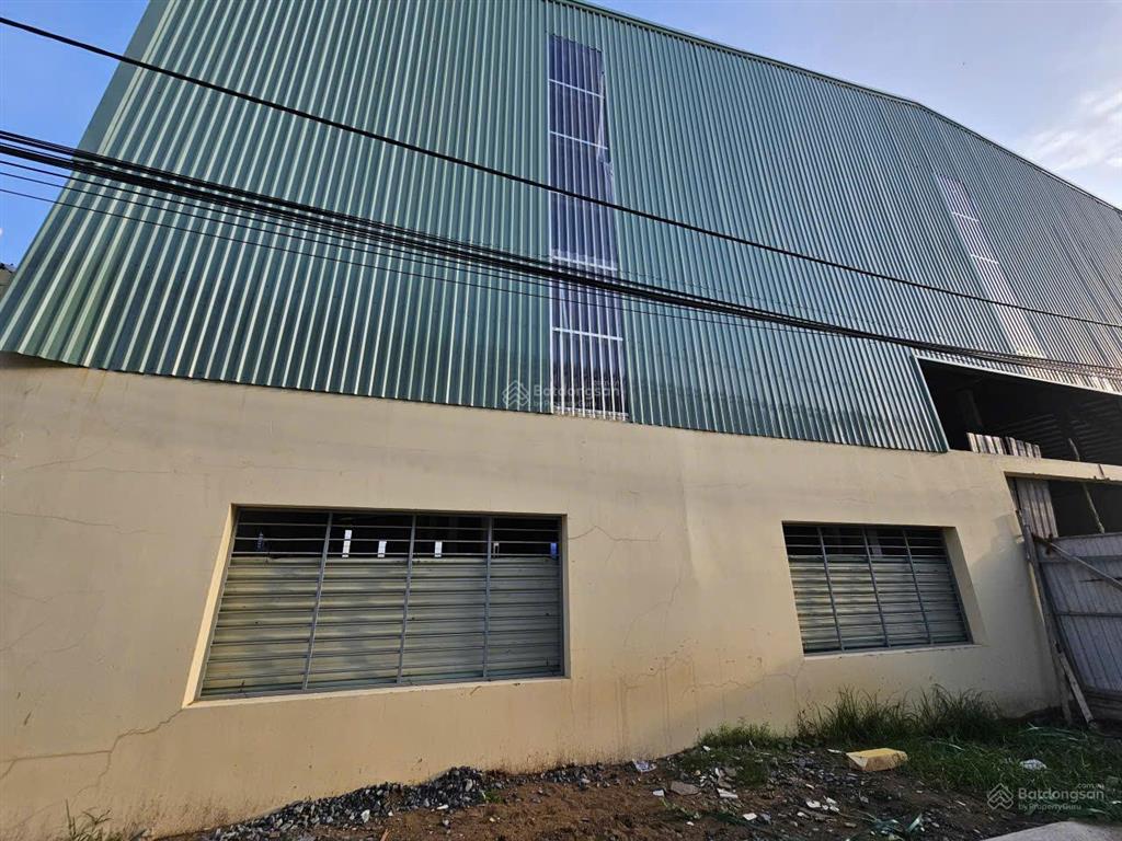 Cho thuê nhà xưởng kv 5.800m2, nx 3.550m2 kcn nam thuận, đức hòa, tây ninh, pccc tự động, 3.3$/m2