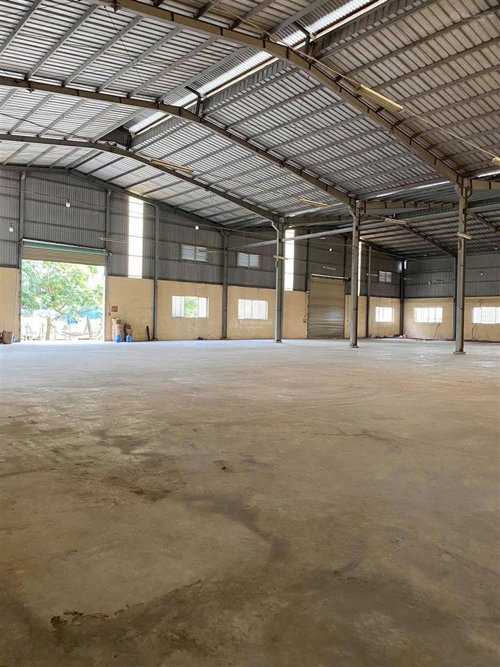 Cho thuê nhà xưởng 2.000m2 long trạch, cần đước, 560kva, giá 45.000đ/m2