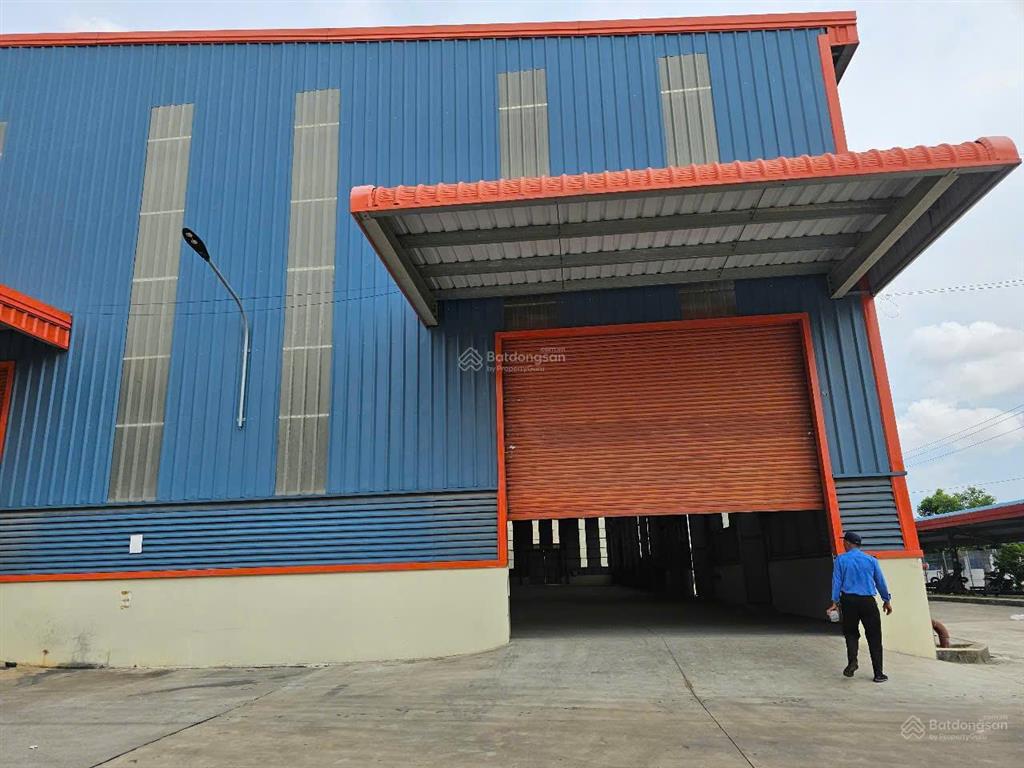 Cho thuê xưởng 5.000m² khuôn viên 10.000m² tại kcn kiến thành, cần đước. pccc tự động, điện 1.000kv