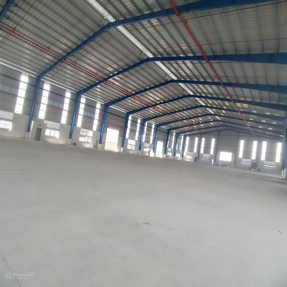 Cho thuê xưởng kv 6.600m2, nx 3.900m2 kcn tân đô, pccc tự động, điện 800kva, chỉ 73.000đ/m2