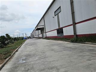 Cho thuê nhà xưởng kv 6.000m2, nx 1.848m2 kcn tân đô, đức hòa, pccc tự động giá 73.000/m2