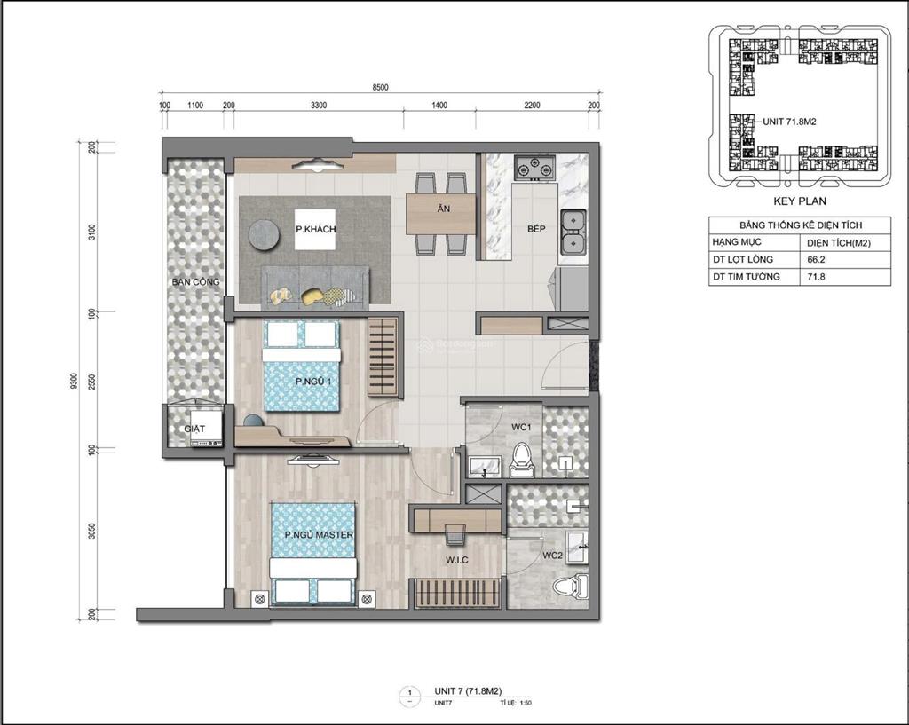 Bán 2pn căn góc giá chỉ 6,2 tỷ  view sông