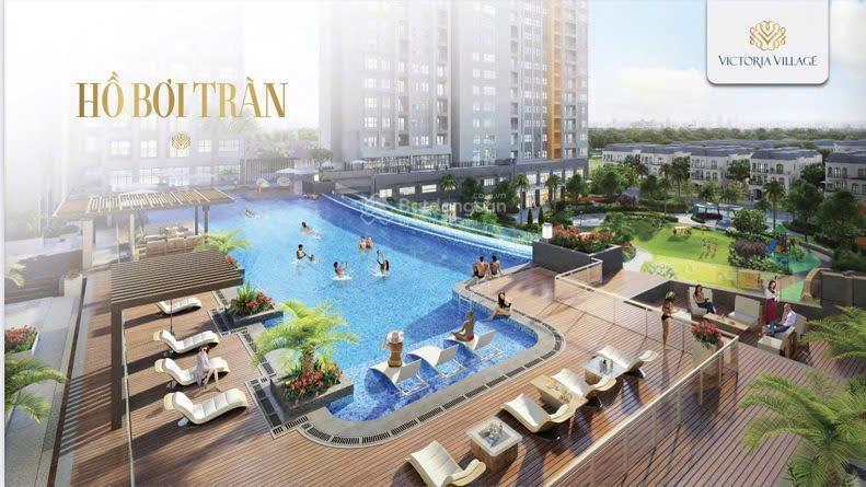 2pn victoria village  căn góc tầng penthouse. view sông đẹp trong dự án.