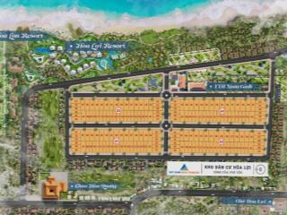 Cắt lỗ 300tr bán nhanh 161m2 full thổ cư tại kdc hoà lợi, sông cầu, phú yên. giá chỉ còn 880tr