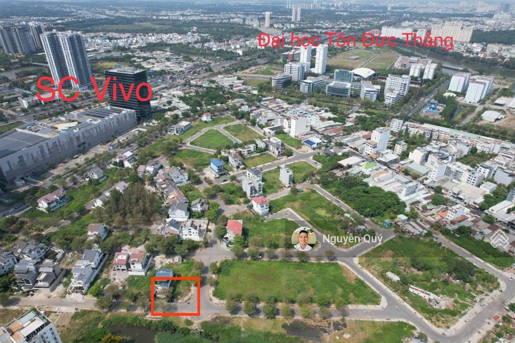 Cần tiền bán gấp lô đất biệt thự sadeco vivo city q. 7, dt 12,5x20m (250m2), giá 26,5 tỷ, sổ hồng