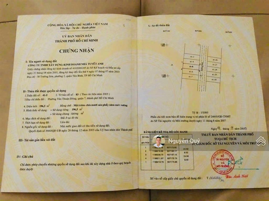 Kẹt tiền bán gấp lô đất kdc nam long trần trọng cung q7, dt 120m2 giá 16 tỷ, ngay trường qt emasi