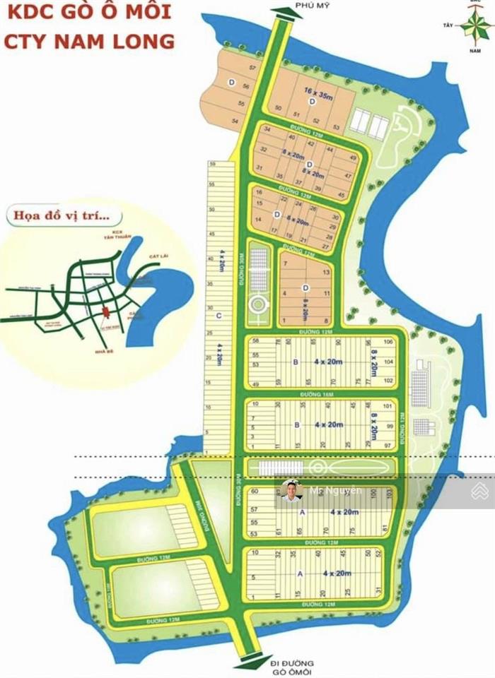 Kẹt tiền bán đất biệt thự view sông, công viên kdc nam long q7, dt 8x20m = 160m2, giá 18 tỷ