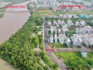 Gấp! đất 2 mặt tiền view sông + công viên, kdc phú mỹ q. 7, dt 7x18m ngay gas tân mỹ, tuyến metro