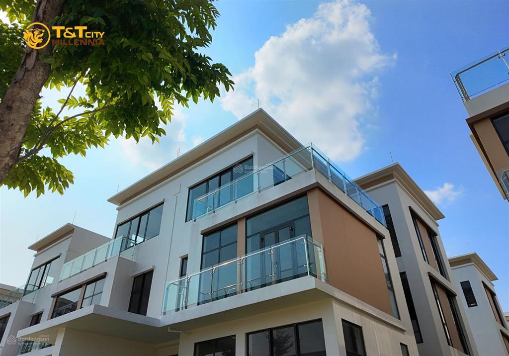 Biệt thự song lập chuyển nhượng rẻ nhất  10x20m kế góc  dự án t&t city millennia, cần giuộc