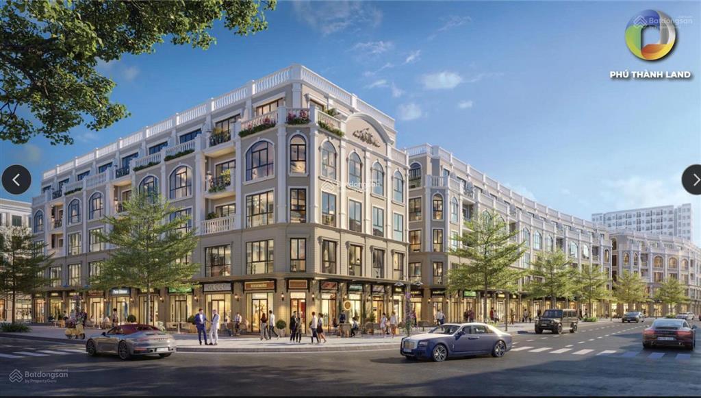Shophouse 98m2, 5 tầng vị trí 2 mặt tiền | ql1a 90m | đại lộ 120m