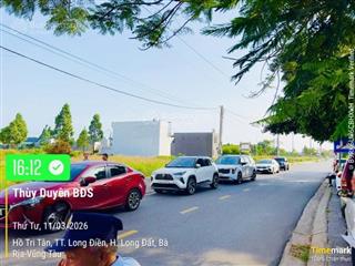 Cần bán gấp lô đất 171,5m2 thổ cư hết đất kdc tây long điền, ngay cổng chào long hải cách biển 15ph