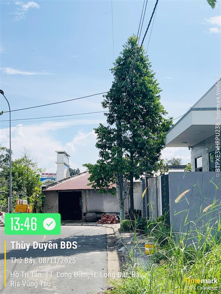Cần tiền cho con đi du học bán gấp lô đất 171,5m2 thổ cư, ngay cổng chào long hải cách biển 15ph