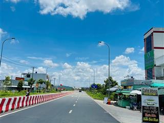 Chủ bán gấp lô đất 100m2 kdc hiện hữu cách coopmart 500m, kcn cách 700m, phù hợp xây ở kinh doanh