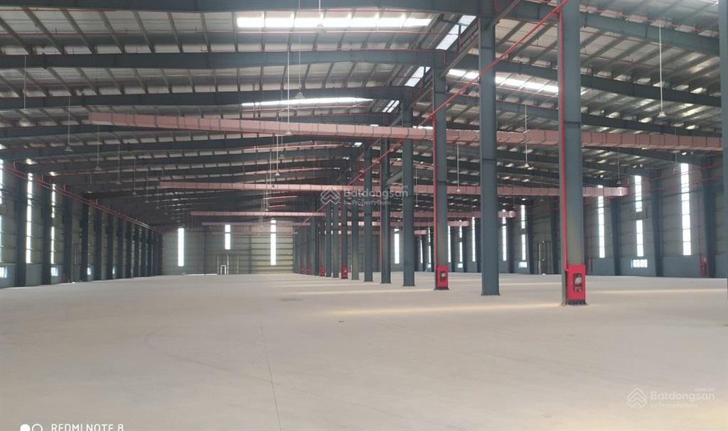 Cho thuê kho xưởng km 18 quốc lộ 5 mỹ hào  hưng yên của cty nam anh, dt 9000m2 có thể chia nhỏ