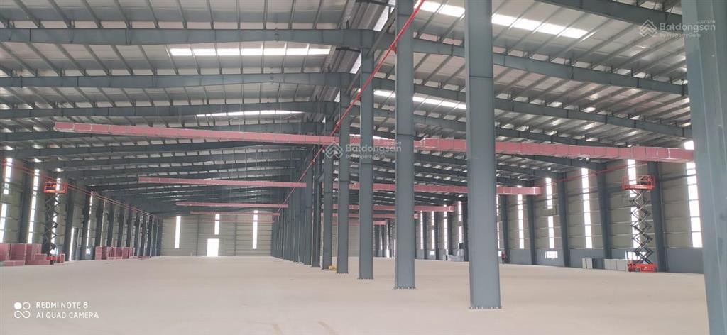 Cho thuê kho xưởng lô 3p kcn đồng văn  hà nam, công ty hải hà, dt 12.000m2 có chia nhỏ