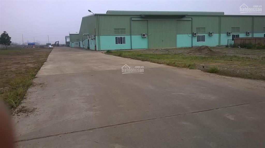Cho thuê 8.000m² (có thể chia nhỏ) kho xưởng lô 2a cụm cn trí quả hà mãn  thuận thành  bắc ninh