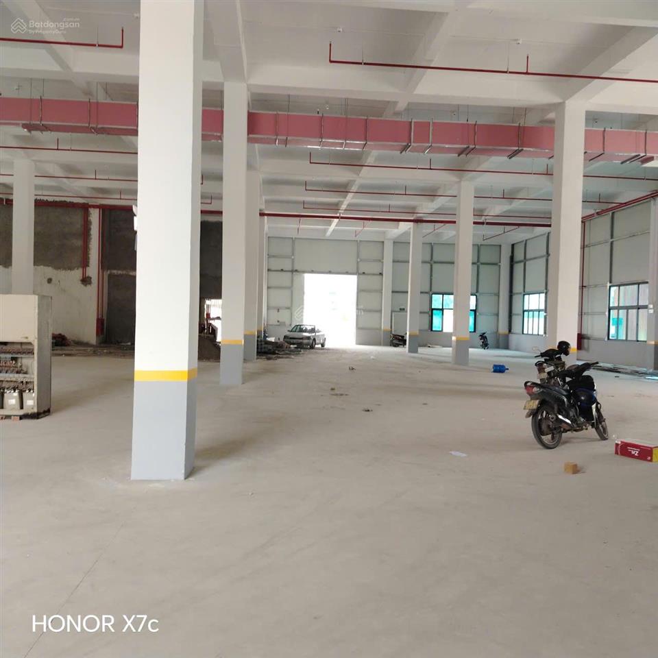Cho thuê 8.000m² (có thể chia nhỏ) kho xưởng lô 2a cụm cn trí quả hà mãn  thuận thành  bắc ninh